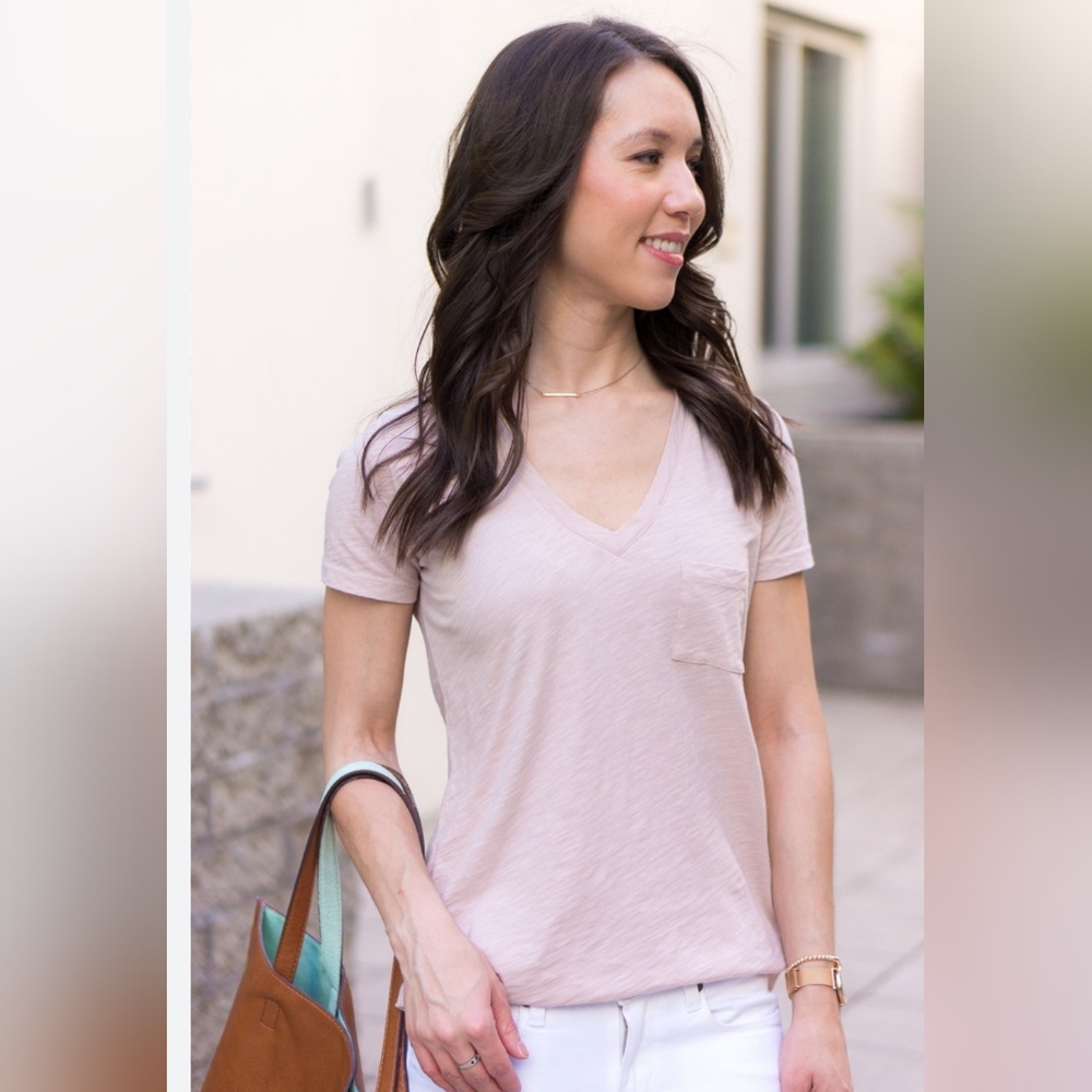 Madewell V Neck T Shirt